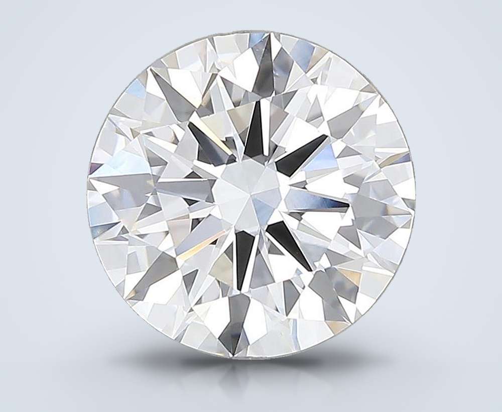 3.40 Carat Round Lab Diamond