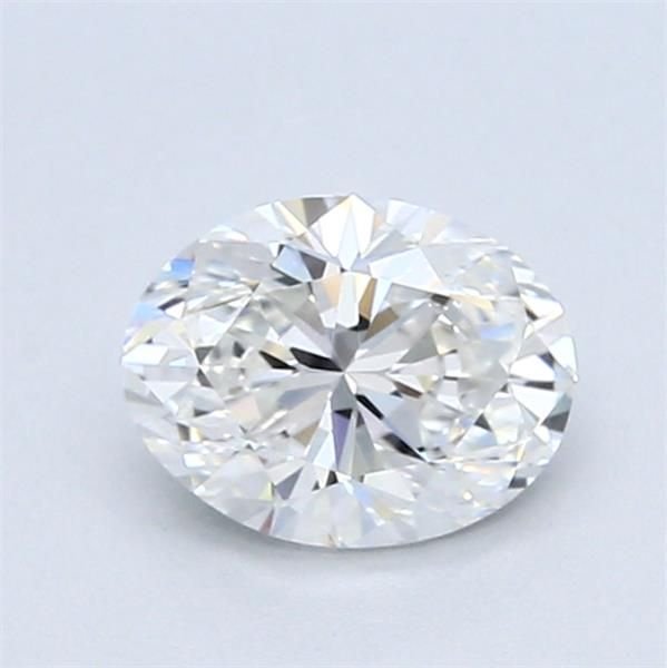 0.79ct F VVS2 Very Good Cut Oval Diamond