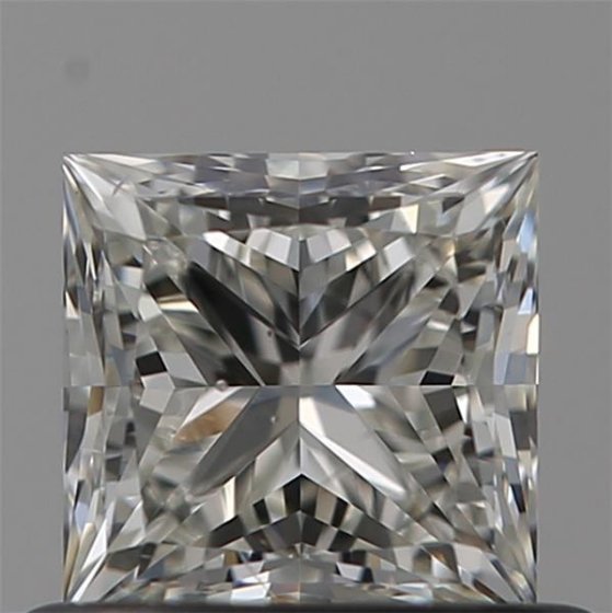 0.62ct I VS2 Rare Carat Ideal Cut Princess Diamond