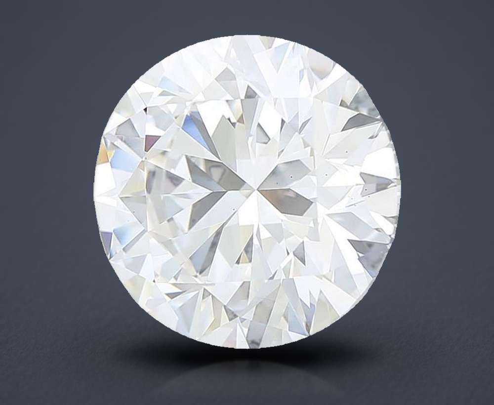 8.61 Carat Round Lab Diamond