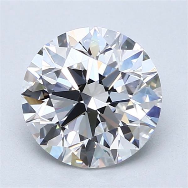 2.01ct E VVS1 Excellent Cut Round Diamond