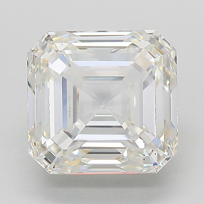 3.30ct H VS1 Very Good Cut Asscher Lab Grown Diamond