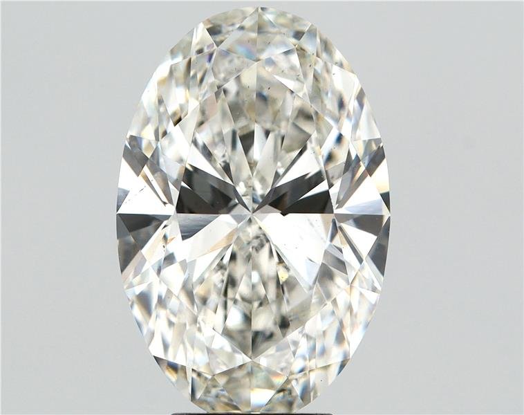 5.54ct H VS2 Rare Carat Ideal Cut Oval Lab Grown Diamond