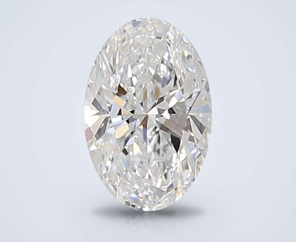0.59 Carat Oval Lab Diamond