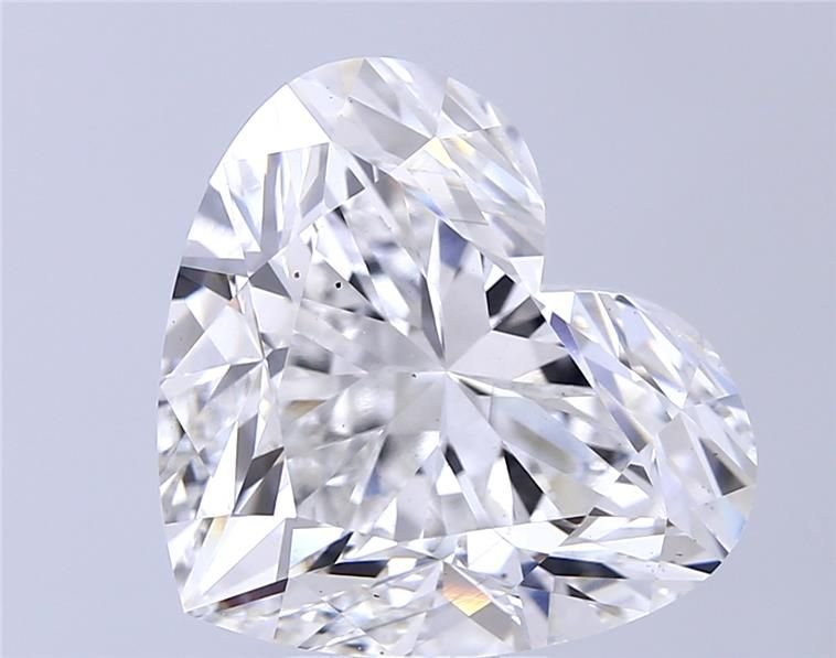 10.07ct F VS2 Rare Carat Ideal Cut Heart Lab Grown Diamond
