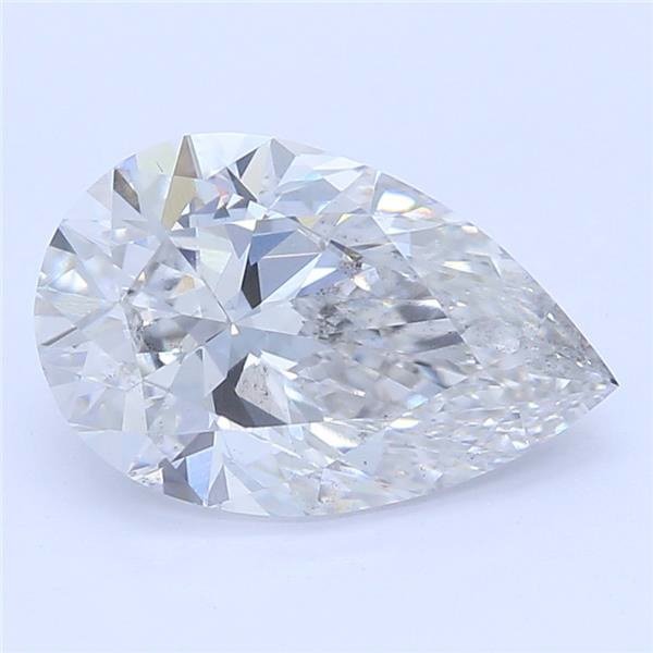 0.91ct G SI1 Rare Carat Ideal Cut Pear Lab Grown Diamond