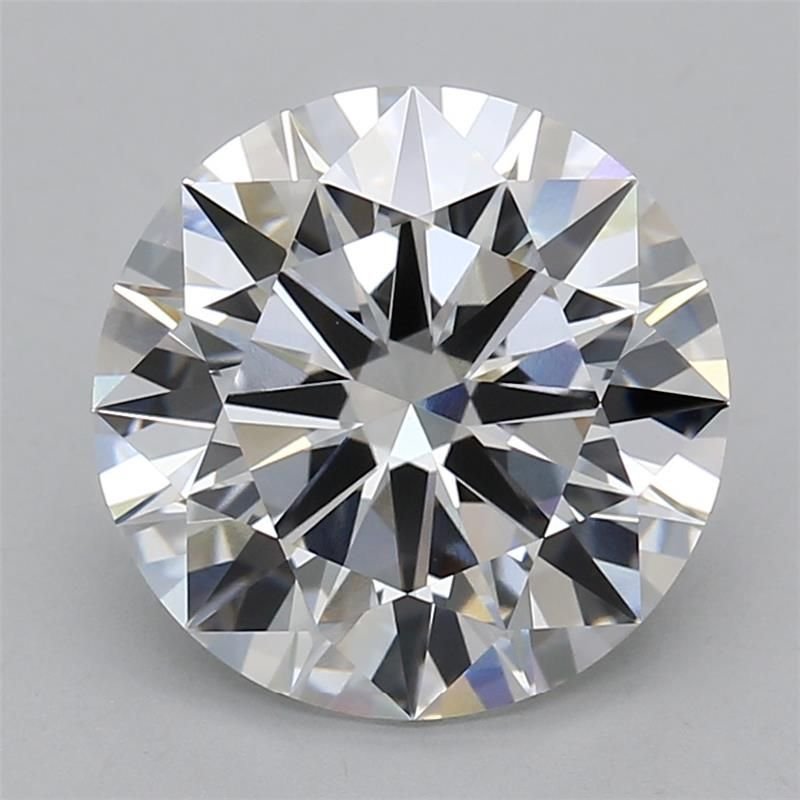 6.04ct E VVS2 Rare Carat Ideal Cut Round Lab Grown Diamond