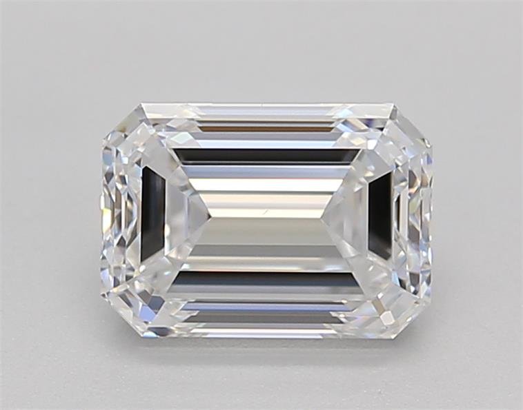 1.50ct D VS1 Excellent Cut Emerald Lab Grown Diamond