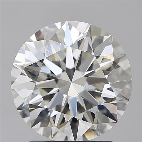 2.50ct I VVS1 Rare Carat Ideal Cut Round Diamond