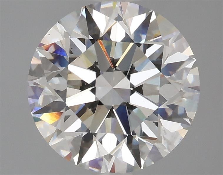 2.97ct H VS1 Ideal Cut Round Lab Grown Diamond