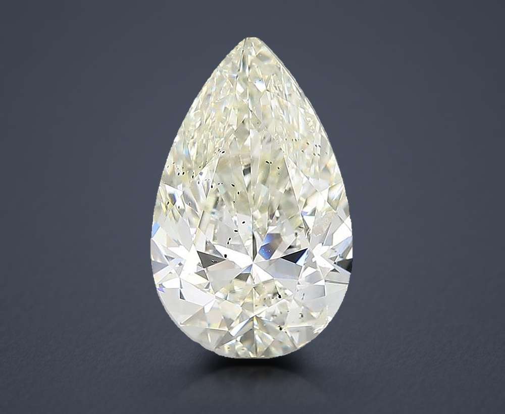 3.01 Carat Pear Natural Diamond