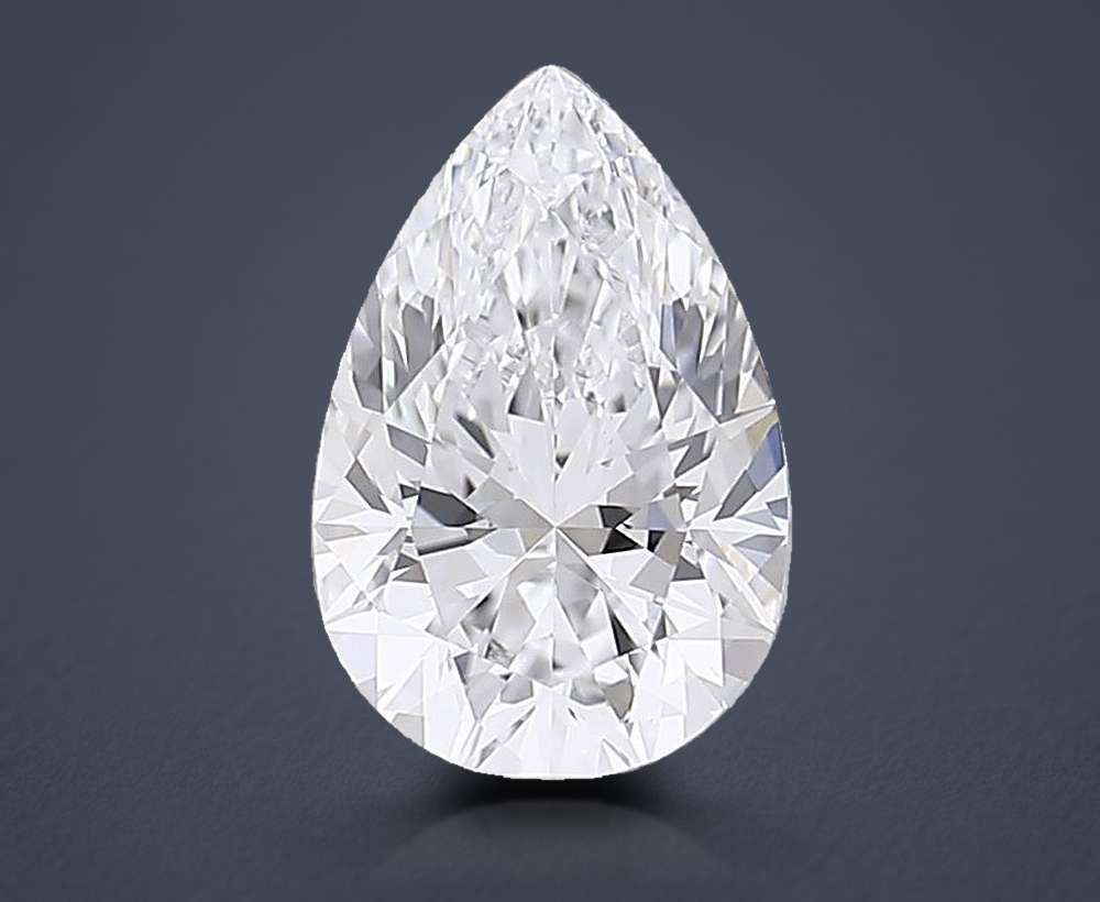 1.35 Carat Pear Lab Diamond
