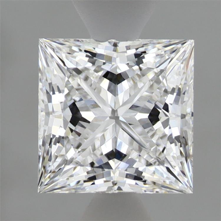 1.60ct D VVS2 Rare Carat Ideal Cut Princess Lab Grown Diamond