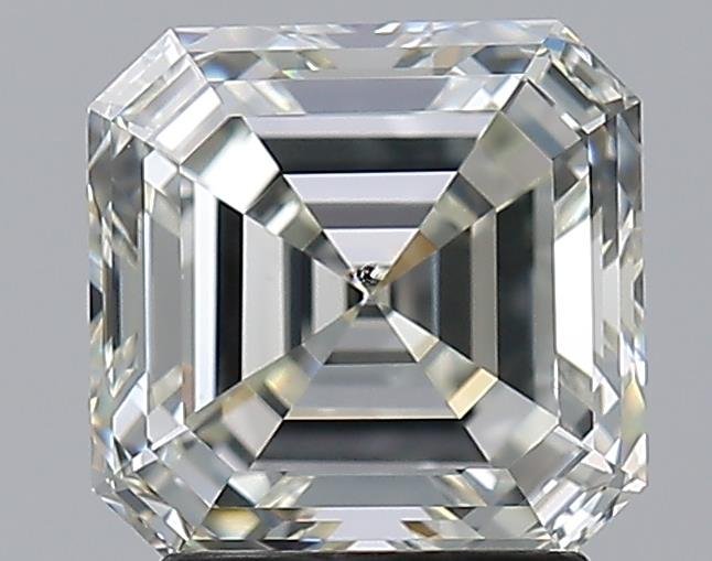 2.50ct K VS2 Rare Carat Ideal Cut Asscher Diamond