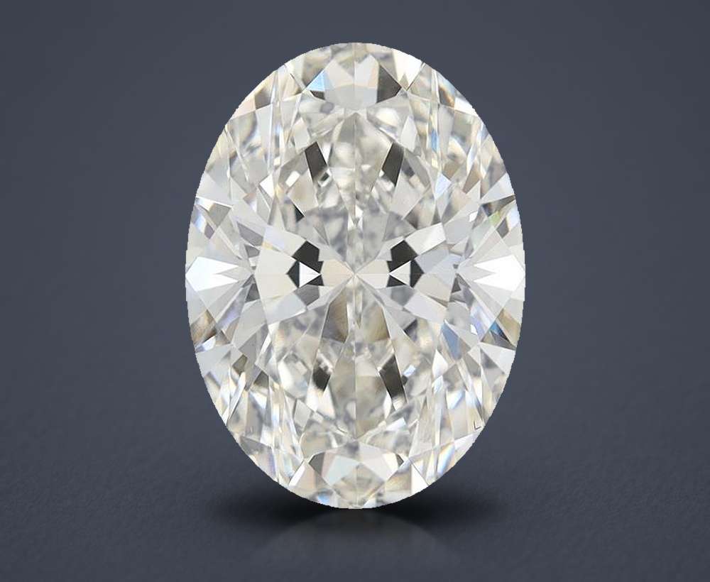 4.32 Carat Oval Lab Diamond