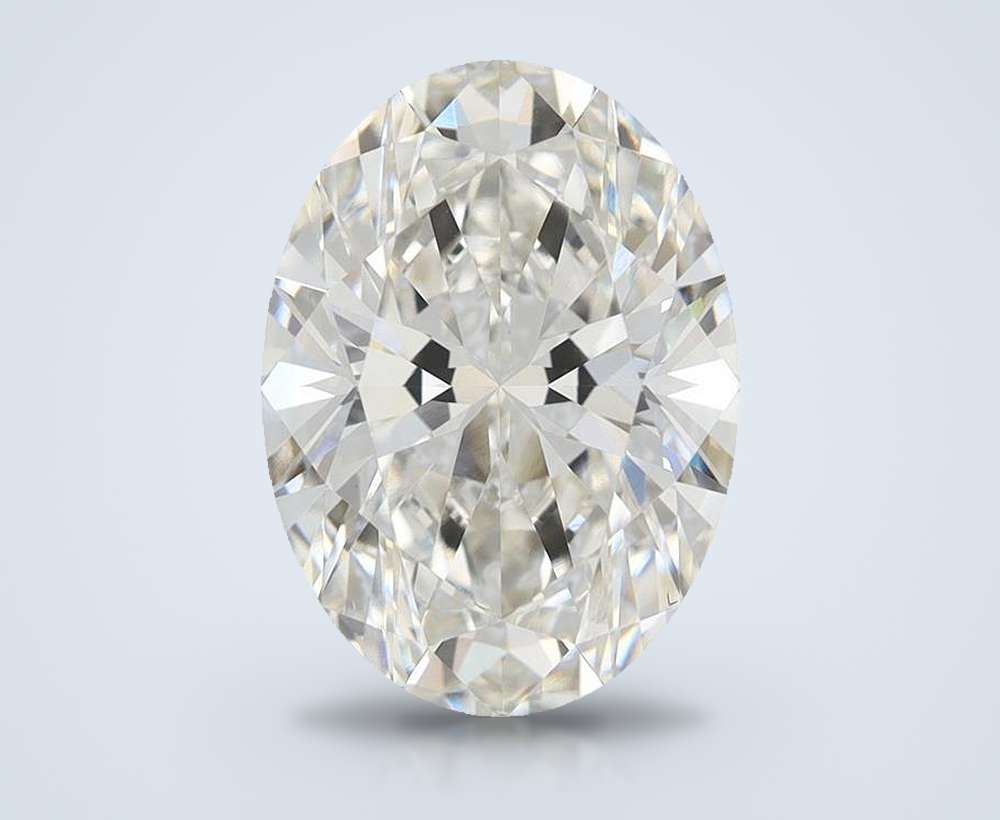 4.32 Carat Oval Lab Diamond