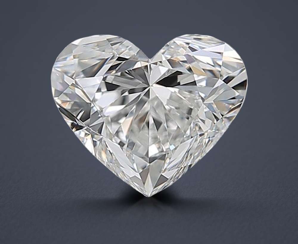 0.90 Carat Heart Natural Diamond