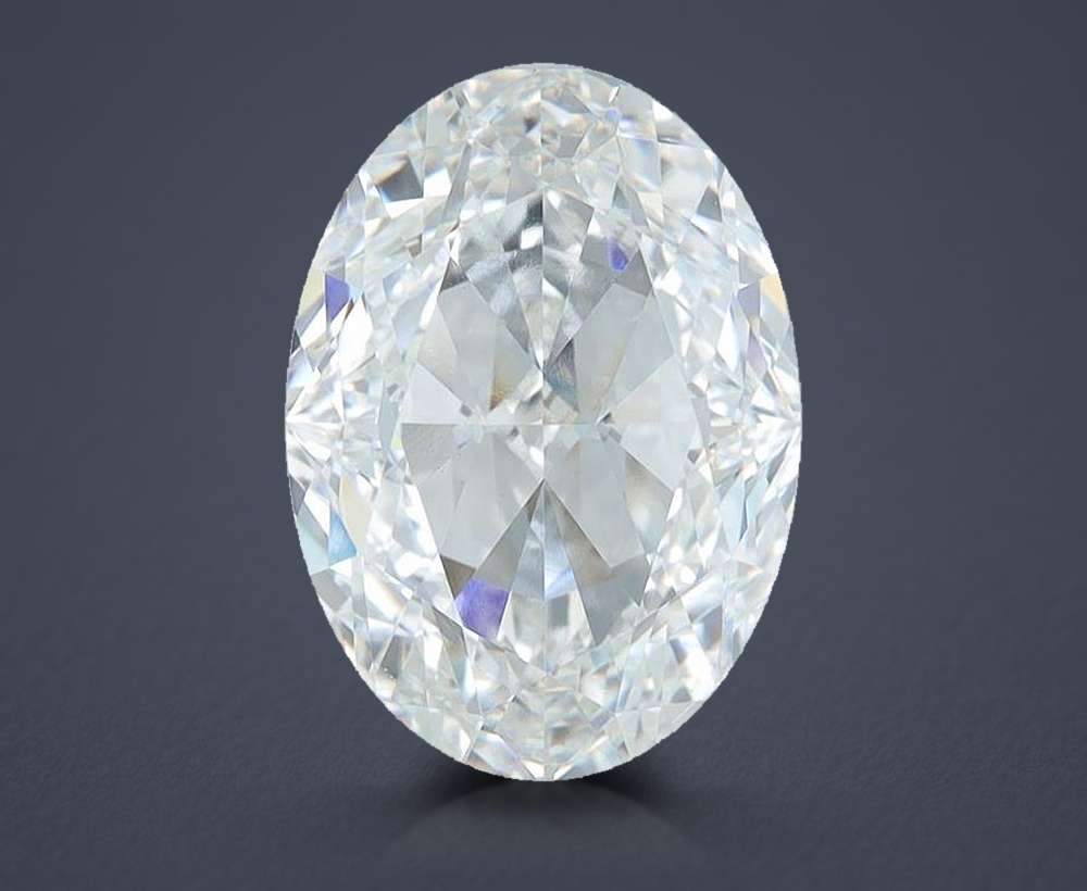 6.20 Carat Oval Lab Diamond