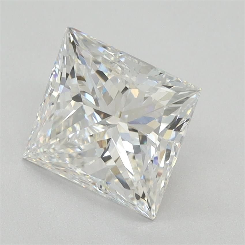 2.08ct E VVS2 Excellent Cut Princess Lab Grown Diamond
