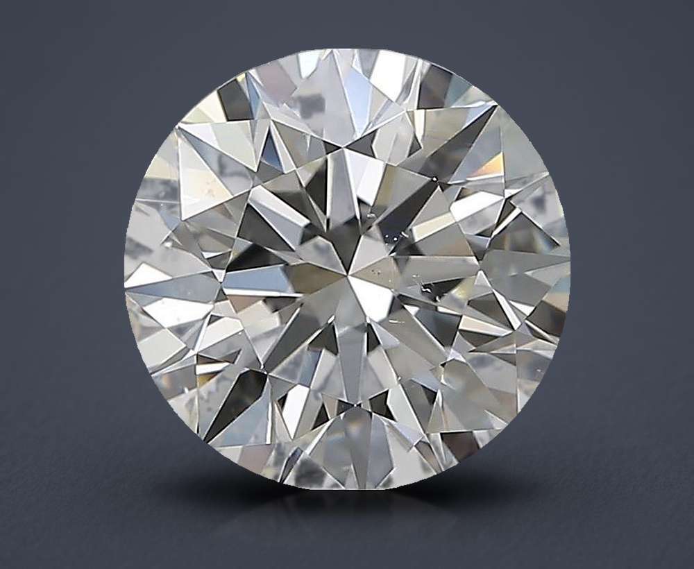 3.17 Carat Round Natural Diamond