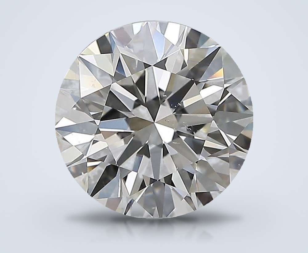 3.17 Carat Round Natural Diamond