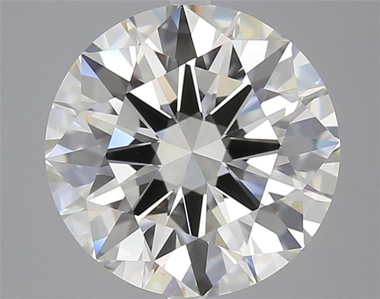 3.95ct J VS1 Rare Carat Ideal Cut Round Diamond