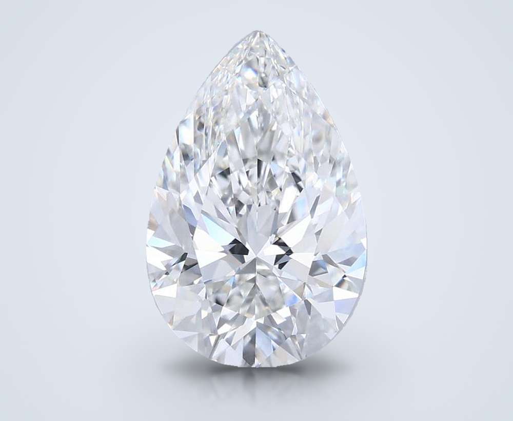 2.80 Carat Pear Lab Diamond