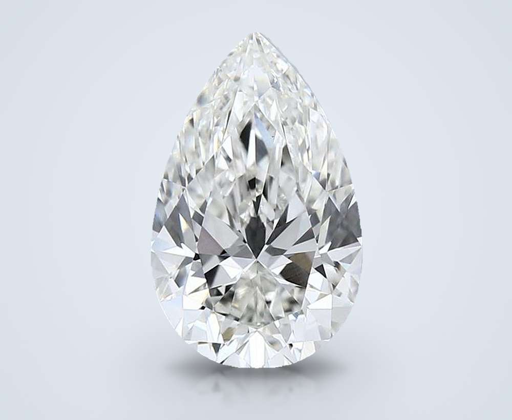 2.57 Carat Pear Lab Diamond
