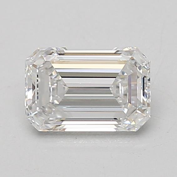 0.98ct D VVS2 Rare Carat Ideal Cut Emerald Lab Grown Diamond