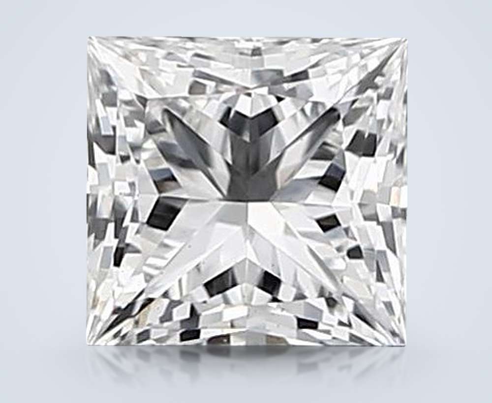 0.63 Carat Princess Lab Diamond