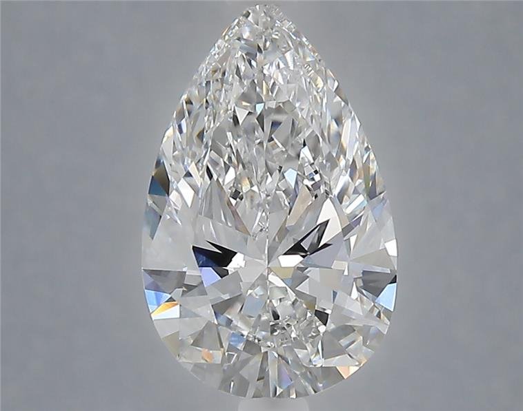 2.54 Carat Pear Lab Diamond