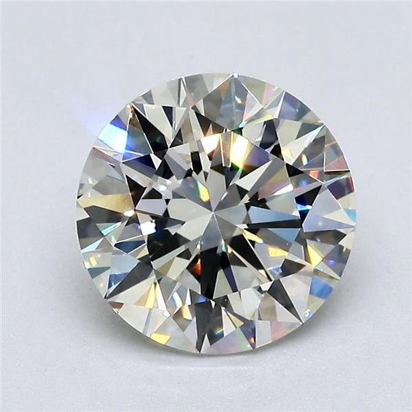 2.25ct I VVS1 Rare Carat Ideal Cut Round Diamond