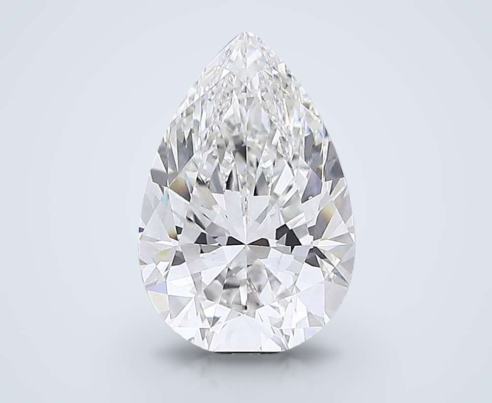 4.51 Carat Pear Lab Diamond