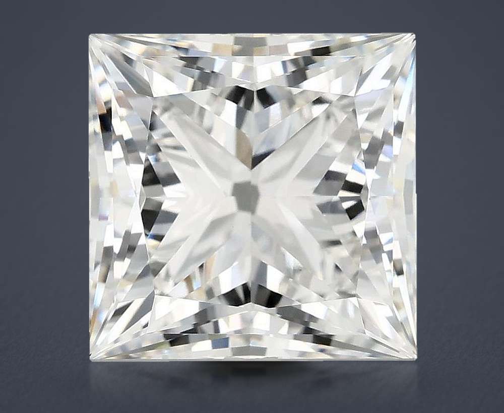 6.95 Carat Princess Lab Diamond