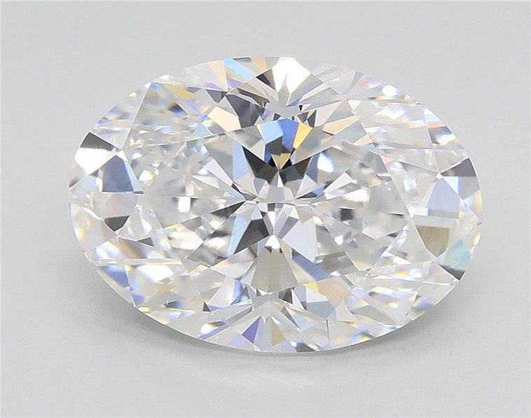 3.54ct E VS1 Rare Carat Ideal Cut Oval Lab Grown Diamond