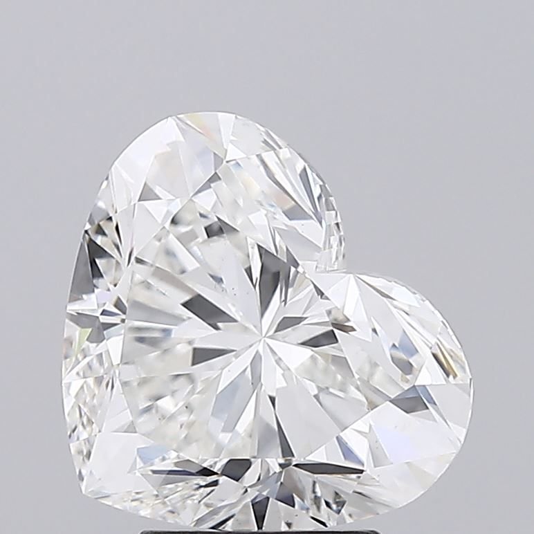 4.05ct G VS2 Rare Carat Ideal Cut Heart Lab Grown Diamond