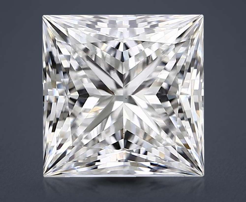 2.84 Carat Princess Lab Diamond