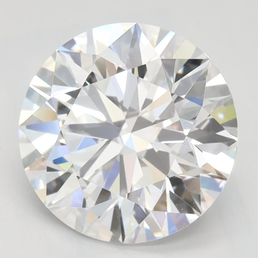 2.43ct D VVS2 Rare Carat Ideal Cut Round Lab Grown Diamond