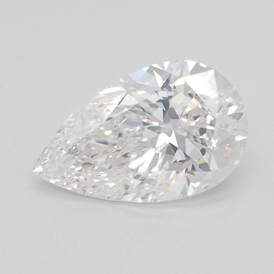 1.26ct F VVS2 Rare Carat Ideal Cut Pear Lab Grown Diamond