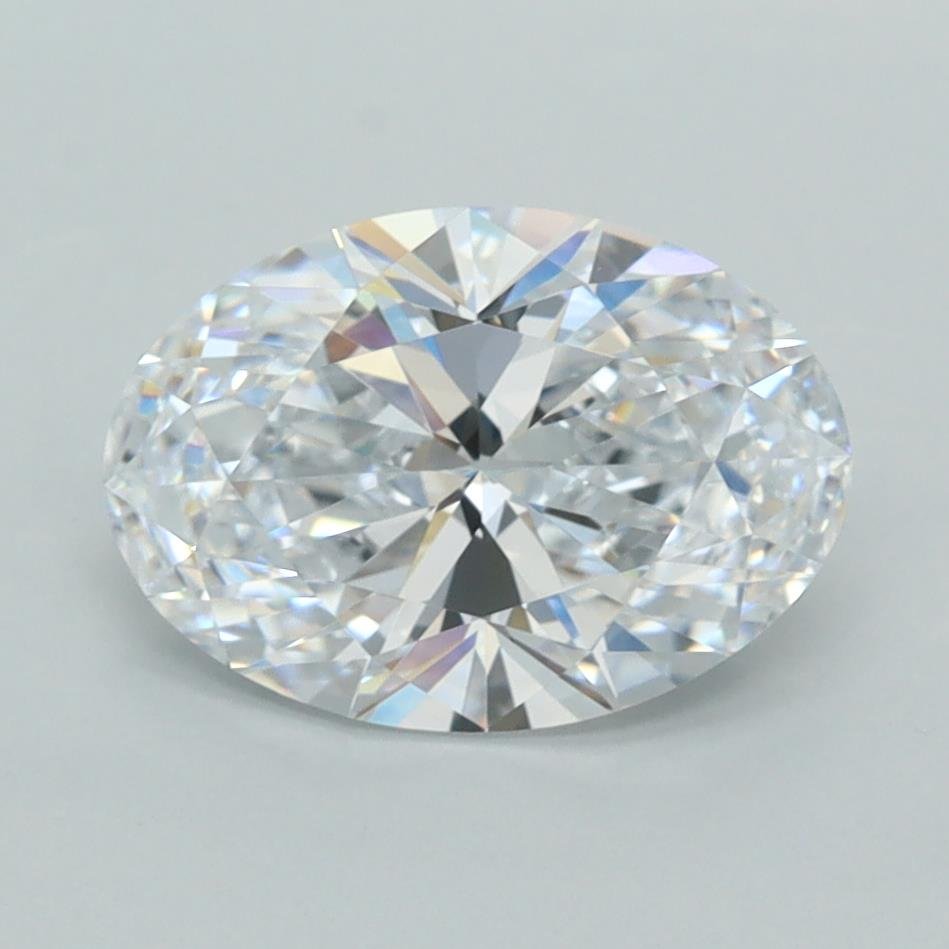 2.02ct D VVS1 Rare Carat Ideal Cut Oval Lab Grown Diamond