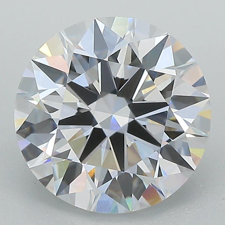 2.61ct D VS1 Rare Carat Ideal Cut Round Lab Grown Diamond