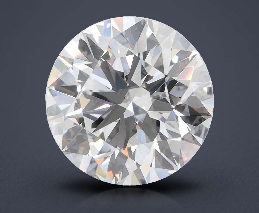 5.39 Carat Round Lab Diamond