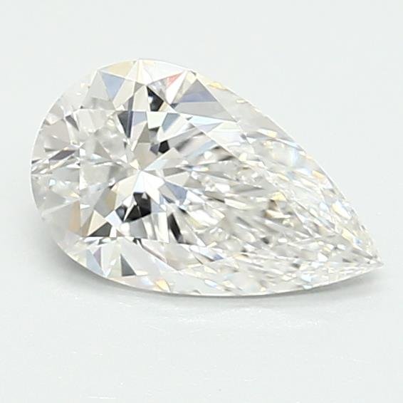 0.96ct E VVS1 Rare Carat Ideal Cut Pear Lab Grown Diamond