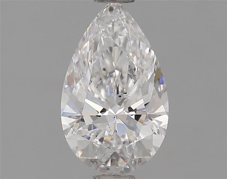 0.78ct E SI1 Rare Carat Ideal Cut Pear Lab Grown Diamond