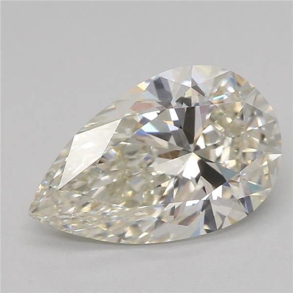 1.58ct I VVS2 Rare Carat Ideal Cut Pear Lab Grown Diamond