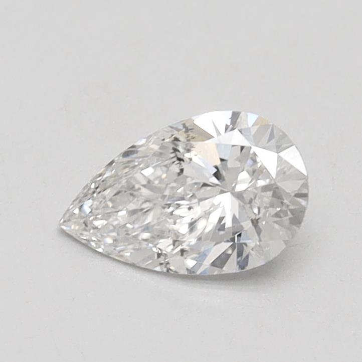 0.47ct F SI2 Rare Carat Ideal Cut Pear Lab Grown Diamond