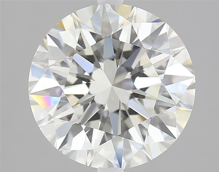 2.70ct H VVS2 Rare Carat Ideal Cut Round Diamond