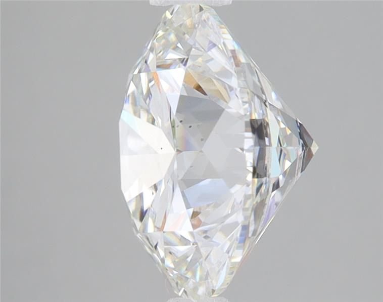 5.05ct F SI1 Rare Carat Ideal Cut Round Lab Grown Diamond