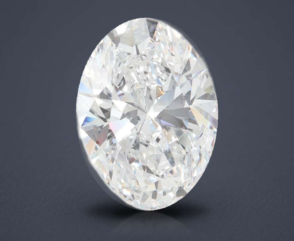 4.10 Carat Oval Lab Diamond
