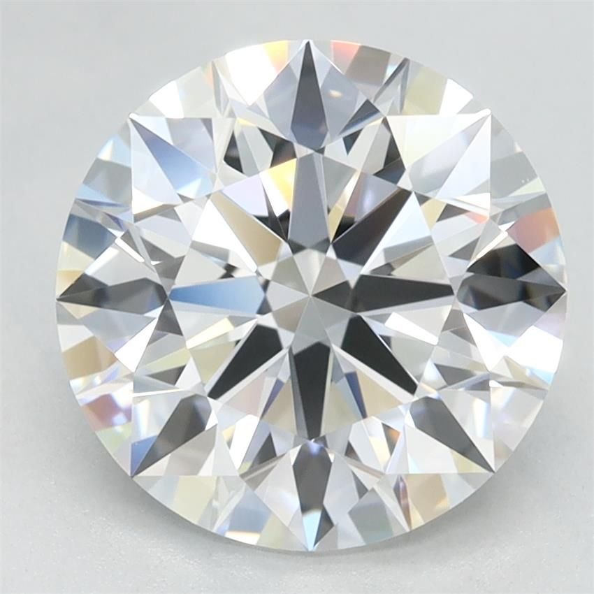 2.85ct D VVS1 Rare Carat Ideal Cut Round Lab Grown Diamond